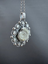 Load image into Gallery viewer, Fossil Shell Pendant