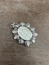 Load image into Gallery viewer, Carved Mother of Pearl pendant 3