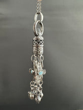 Load image into Gallery viewer, Handmade Bell and Birds Tassel with Vintage Swarovski Crystal