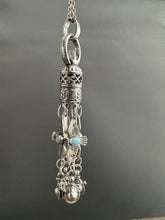 Load image into Gallery viewer, Handmade Bell and Birds Tassel with Vintage Swarovski Crystal