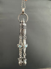 Load image into Gallery viewer, Handmade Bell and Birds Tassel with Vintage Swarovski Crystal