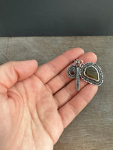 Load image into Gallery viewer, “Be Leaf in Yourself” Plant Pun Charm Set