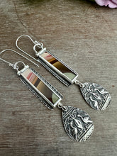 Load image into Gallery viewer, Brazilian Polychrome Jasper Earrings