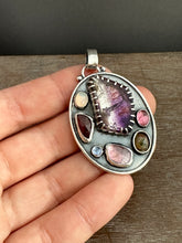 Load image into Gallery viewer, Multi stone pendant