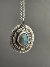 Load image into Gallery viewer, Labradorite layered pendant