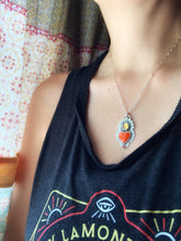 Load image into Gallery viewer, Roserita sacred heart pendant