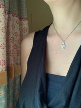 Load image into Gallery viewer, Our Lady of Guadeloupe bronze and silver single charm