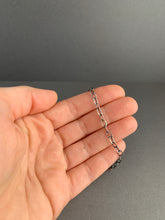 Load image into Gallery viewer, *discontinued* Add a chain to a necklace, medium 4.4mm patina’d hammered oval chain