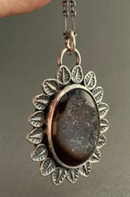 Load image into Gallery viewer, Agate Druzy necklace