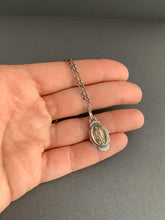 Load image into Gallery viewer, Our Lady of Guadeloupe bronze and silver single charm
