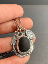 Load image into Gallery viewer, Lake Erie beach stone charm necklace