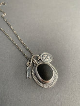 Load image into Gallery viewer, Lake Erie beach stone charm necklace