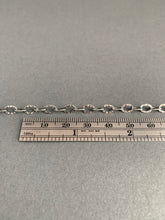 Load image into Gallery viewer, *discontinued* Add a chain to a necklace, medium 4.4mm patina’d hammered oval chain