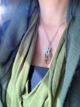 Load image into Gallery viewer, Opal and quartz crystal necklace