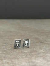 Load image into Gallery viewer, Sterling silver chalice studs