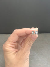 Load image into Gallery viewer, Sterling silver chalice studs