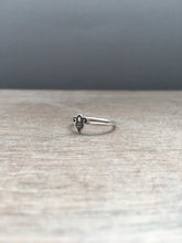 Load image into Gallery viewer, Silver uterus ring