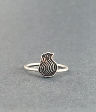 Load image into Gallery viewer, Flame sterling silver ring