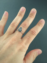 Load image into Gallery viewer, Flame sterling silver ring