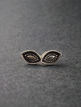 Load image into Gallery viewer, Sterling silver eye stud earrings