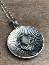 Load image into Gallery viewer, Moonstone double sided medallion