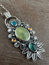 Load image into Gallery viewer, Multi stone elaborate pendant