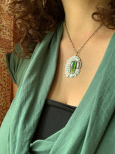 Load image into Gallery viewer, Ammolite dragon scale pendant