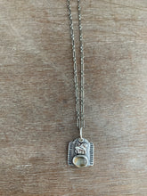Load image into Gallery viewer, Labradorite and lion charm