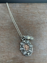 Load image into Gallery viewer, Our Lady of Guadeloupe and Sacred Heart charm