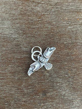 Load image into Gallery viewer, Small stamped bird pendant