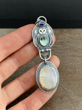 Load image into Gallery viewer, Moonstone Owl Pendant