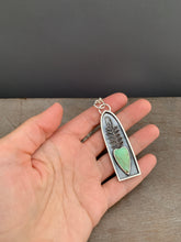 Load image into Gallery viewer, Variscite sacred heart shrine pendant