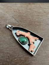 Load image into Gallery viewer, Coral and Peruvian Opal Shrine