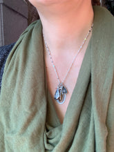 Load image into Gallery viewer, Melody stone, Cicada wings, and Moonstone charms