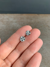 Load image into Gallery viewer, Maltese cross stud earrings
