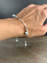 Load image into Gallery viewer, Sterling silver Jingle bangle
