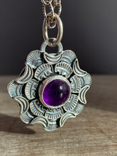 Load image into Gallery viewer, Amethyst medallion