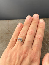 Load image into Gallery viewer, Garnet ring size 7