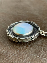 Load image into Gallery viewer, Opalite glass fish pendant