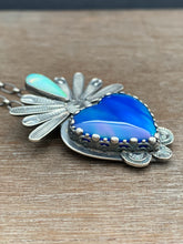 Load image into Gallery viewer, Nova opal sacred heart pendant