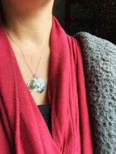 Load image into Gallery viewer, Green Sapphire, Bear, Bee, and Bird charms