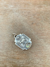 Load image into Gallery viewer, Small Wandering deer with a labradorite pendant