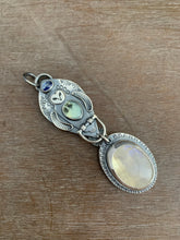 Load image into Gallery viewer, Moonstone Owl Pendant