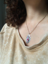 Load image into Gallery viewer, Candy Cane Snowflake Pendant #6