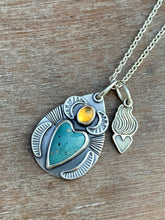 Load image into Gallery viewer, Leland Blue Heart Charms