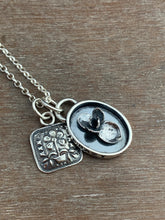 Load image into Gallery viewer, “Crazy plant lady ” succulent charm necklace