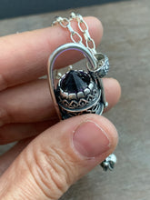 Load image into Gallery viewer, Handmade Bell with a color changing Crystal