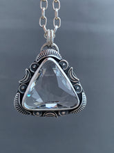 Load image into Gallery viewer, Vintage Swarovski moon prism medallion #3