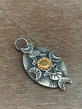 Load image into Gallery viewer, Golden sun pendant