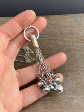 Load image into Gallery viewer, Handmade Small Bell Tassel with Vintage Swarovski Crystal